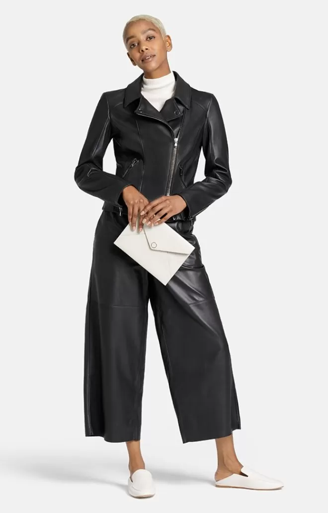 Women WERNER CHRIST Carina: Typical Biker Jacket With A Sporty Lo