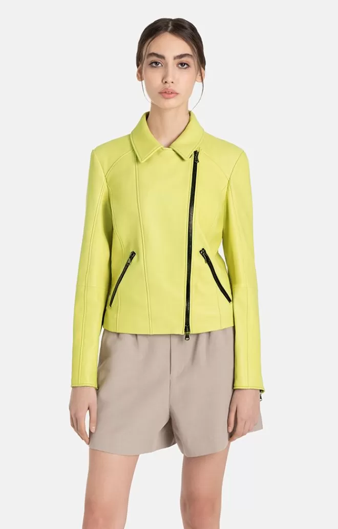 Women WERNER CHRIST Carina: Typical Biker Jacket With A Sporty Lo