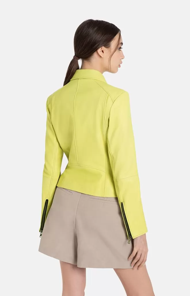 Women WERNER CHRIST Carina: Typical Biker Jacket With A Sporty Lo