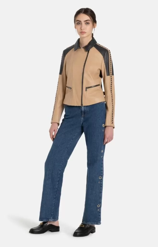 Women WERNER CHRIST Casey K: Biker Jacket With Details