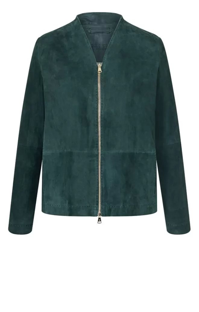 Women WERNER CHRIST Chiu: Puristic Short Jacket With Inverted Ple