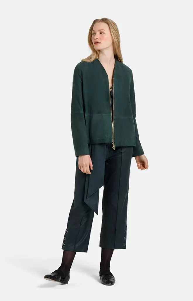 Women WERNER CHRIST Chiu: Puristic Short Jacket With Inverted Ple