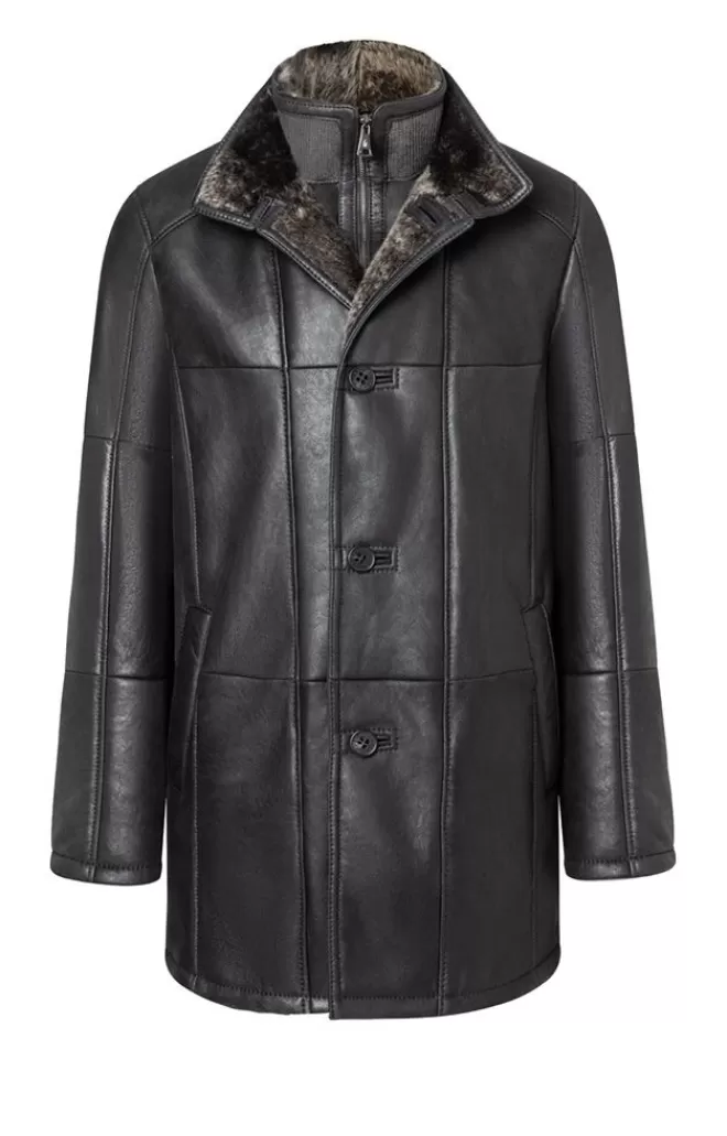 Men WERNER CHRIST Damian F: Short Coat With Double Collar