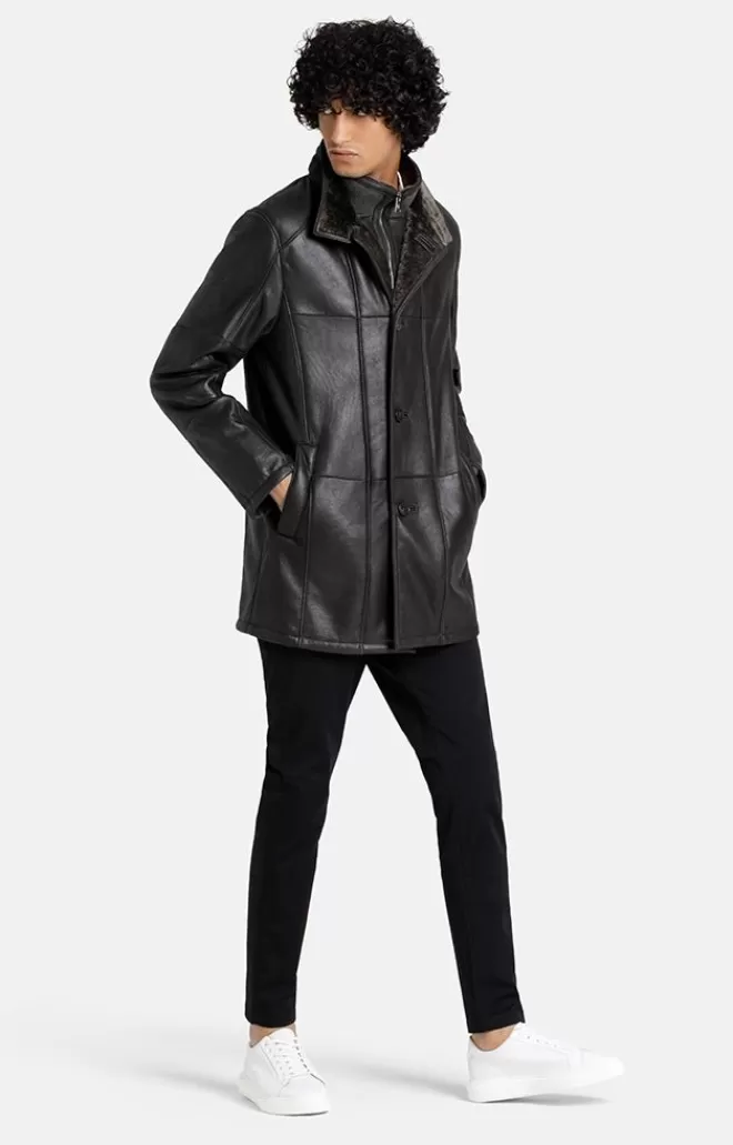 Men WERNER CHRIST Damian F: Short Coat With Double Collar