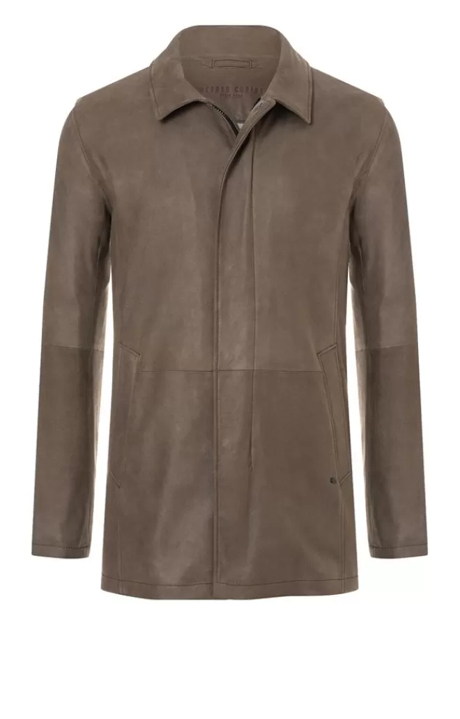 Men WERNER CHRIST Diego: Jacket In Napped Goatskin Suede