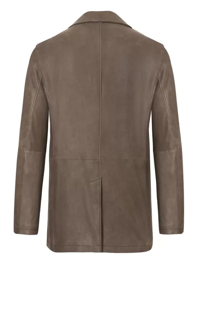 Men WERNER CHRIST Diego: Jacket In Napped Goatskin Suede