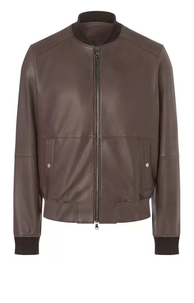 Men WERNER CHRIST Dorian: Classic Blouson With Knitted Details