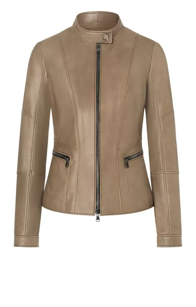 Women WERNER CHRIST Elif: Short Jacket With Biker Details