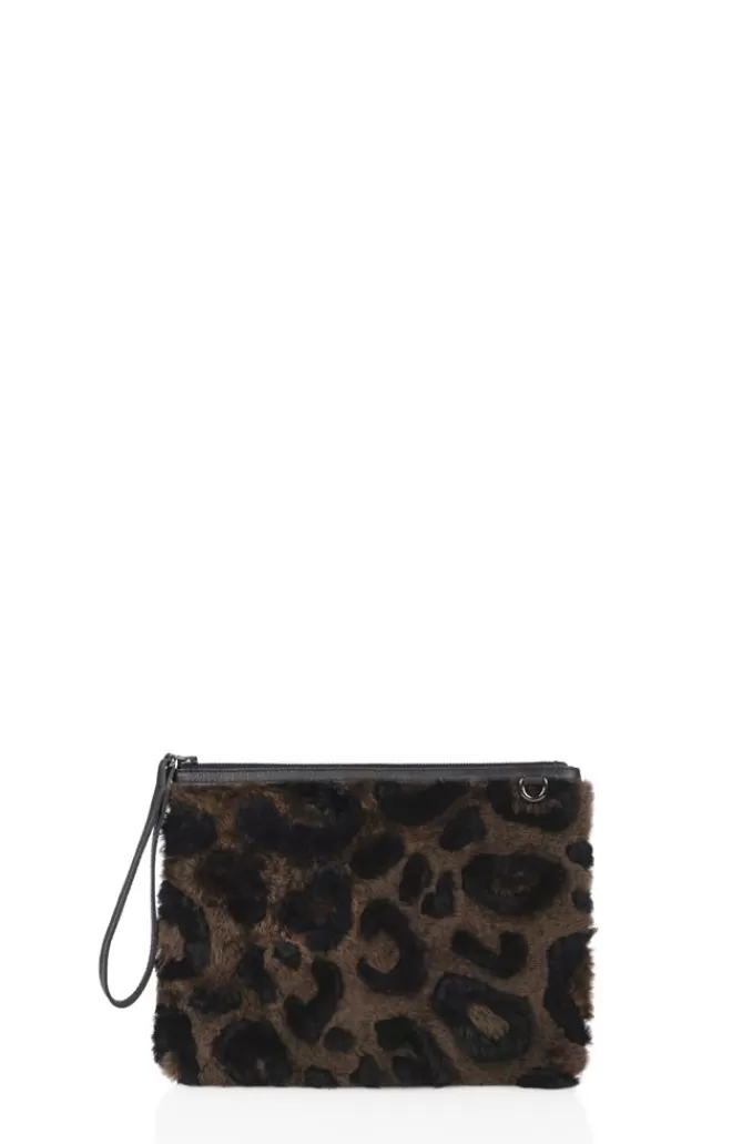 Women WERNER CHRIST Furtastic Clutch Leo