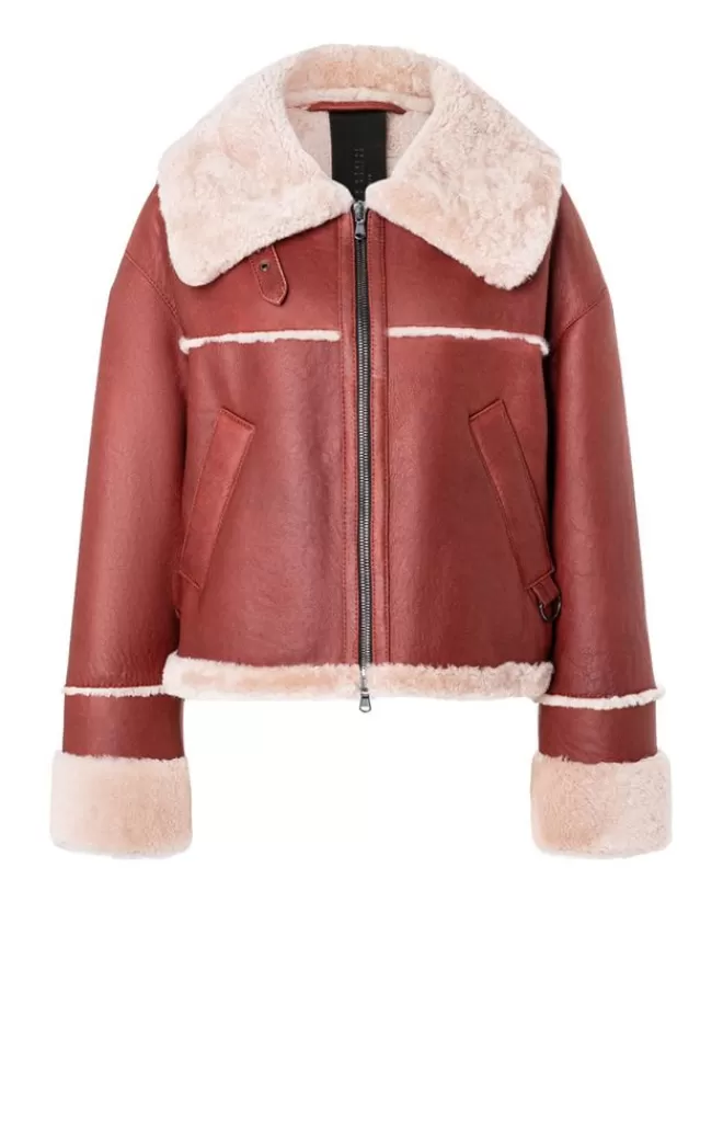 Women WERNER CHRIST Heidi: Short, Napped Jacket With Wool Effects