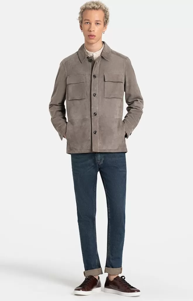 Men WERNER CHRIST Henri: Field Jacket With Accentuated Breast P