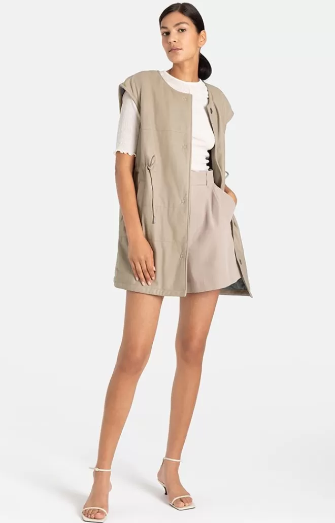 Women WERNER CHRIST Iris: Quilted Waistcoat With Waistband