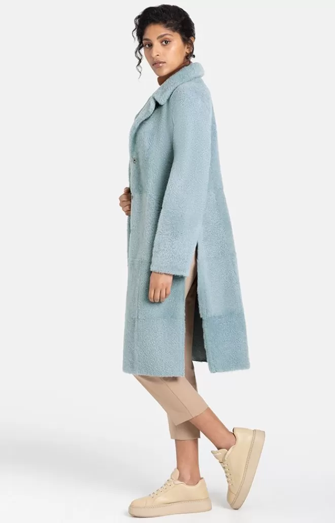 Women WERNER CHRIST Lale: Figure-Hugging, Light Lapel Coat