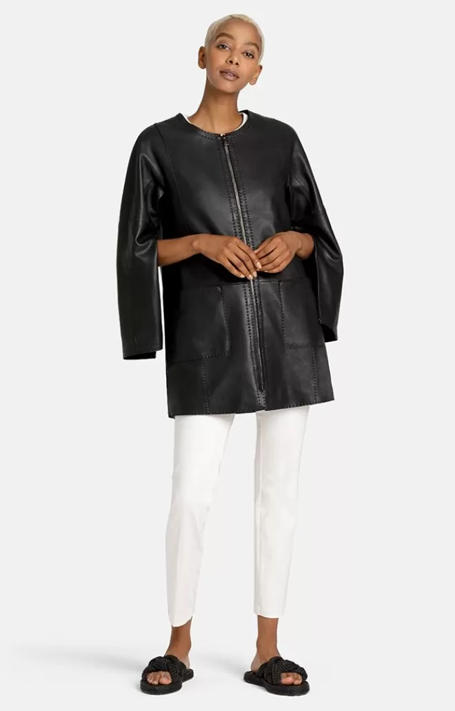 Women WERNER CHRIST Malea: Collarless Jacket With Cool Flared Sle