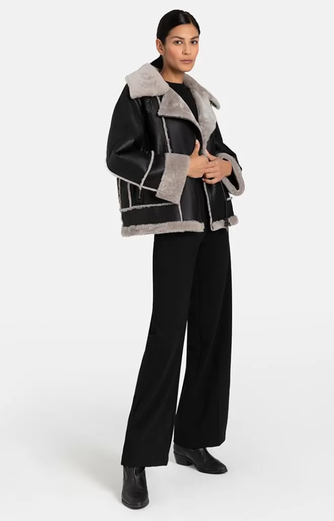 Women WERNER CHRIST Paloma: Sporty Oversized Biker Jacket