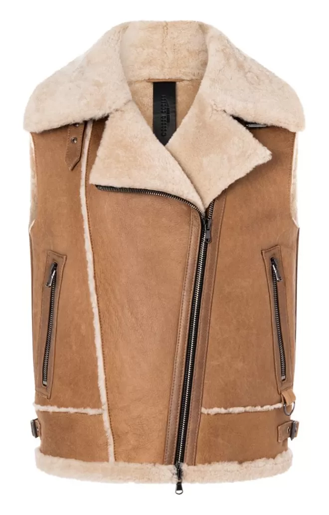 Women WERNER CHRIST Paulina: Waistcoat In Biker Look