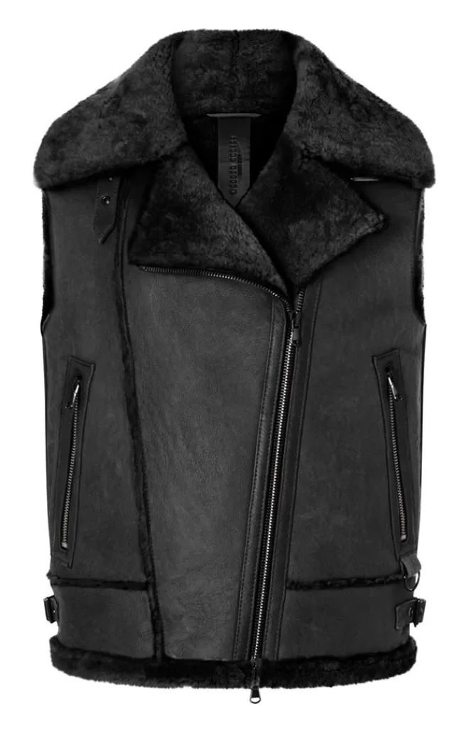 Women WERNER CHRIST Paulina: Waistcoat In Biker Look