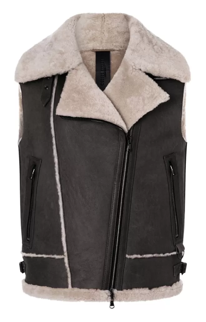 Women WERNER CHRIST Paulina: Waistcoat In Biker Look