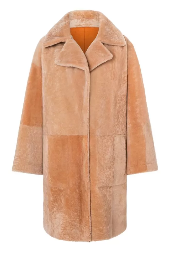 Women WERNER CHRIST Penelope: Lambskin Coat With Oversized Fit