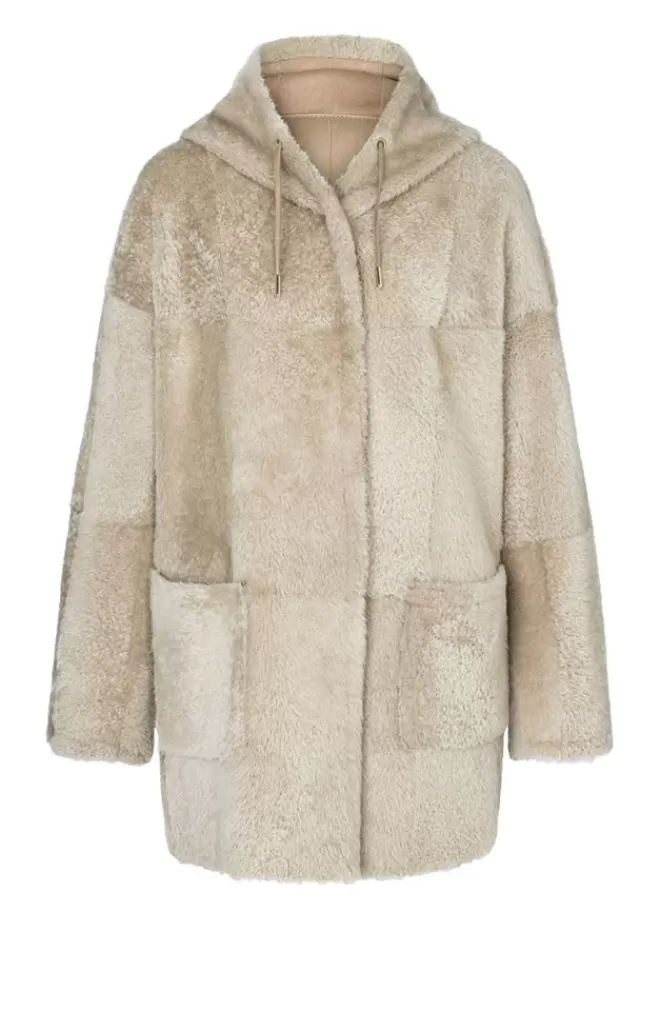 Women WERNER CHRIST Phoebe: Light Hooded Jacket In A Sand Tone