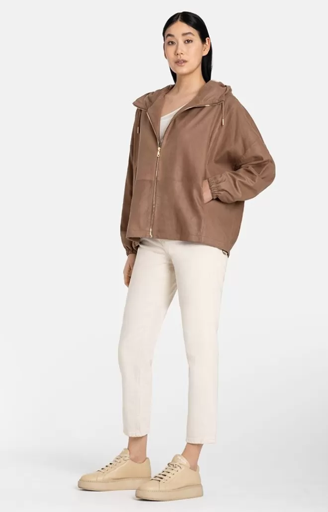 Women WERNER CHRIST Ramona: Egg-Shape Hooded Jacket