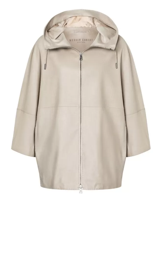 Women WERNER CHRIST Ronja: Oversized Hoodie With Hand Stitching