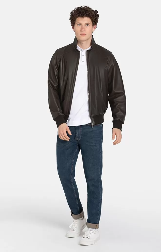 Men WERNER CHRIST Stan Cw: All-Season Blouson In Lamb Nappa